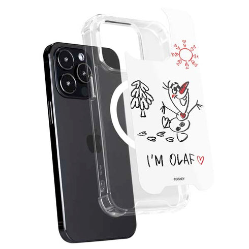 Disney Frozen I Am Olaf Art iPhone 15 Pro MagSafe Case