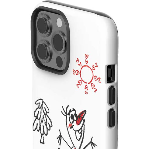 Disney Frozen I Am Olaf Art iPhone 15 Pro Max Impact Case