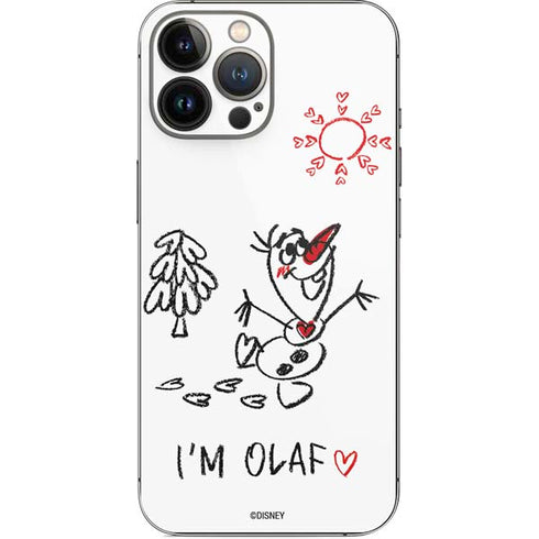 Disney Frozen I Am Olaf Art iPhone 14 Pro Max Skin