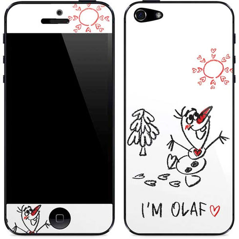 Disney Frozen I Am Olaf Art iPhone 5/5s/5SE Skin