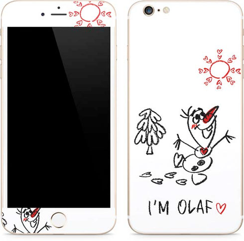 Disney Frozen I Am Olaf Art iPhone 6/6s Plus Skin