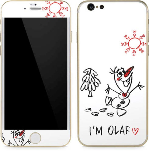 Disney Frozen I Am Olaf Art iPhone 6/6s Skin