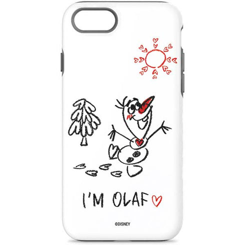 Disney Frozen I Am Olaf Art iPhone 7 Pro Case