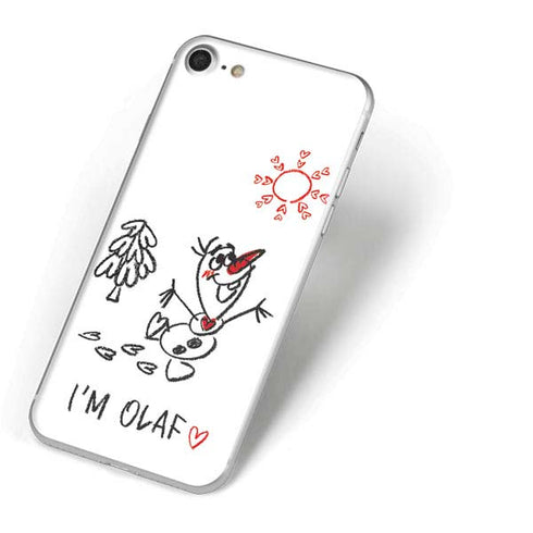 Disney Frozen I Am Olaf Art iPhone 8 Skin