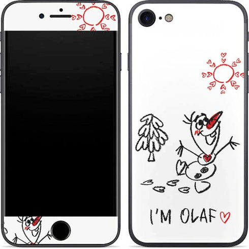 Disney Frozen I Am Olaf Art iPhone SE (2nd & 3rd Gen) Skin