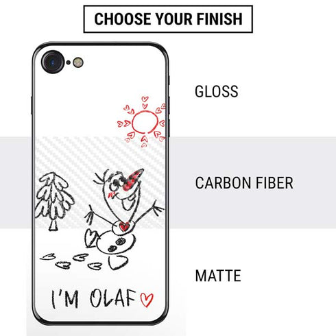 Disney Frozen I Am Olaf Art iPhone SE (2nd & 3rd Gen) Skin