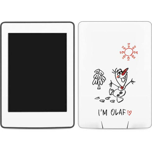 Disney Frozen I Am Olaf Art Amazon Kindle Skin