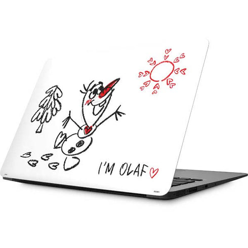 Disney Frozen I Am Olaf Art Apple MacBook Skin