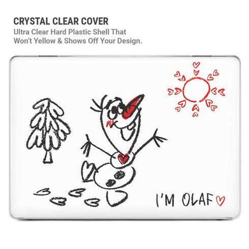 Disney Frozen I Am Olaf Art MacBook Air 13in M1 (2021) Case plus Skin