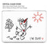 Disney Frozen I Am Olaf Art MacBook Air 13in M1 (2021) Case plus Skin