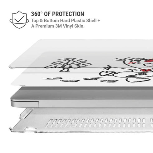 Disney Frozen I Am Olaf Art MacBook Air 13in M1 (2021) Case plus Skin