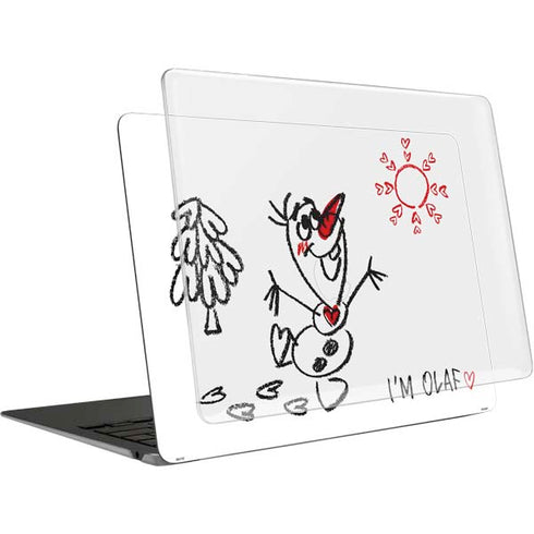 Disney Frozen I Am Olaf Art MacBook Air 15in (2023-2025) Case plus Skin