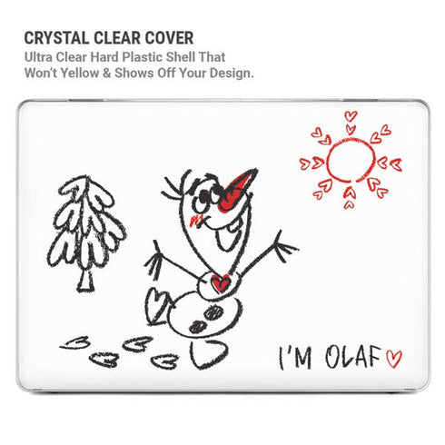 Disney Frozen I Am Olaf Art MacBook Air 15in (2023-2025) Case plus Skin