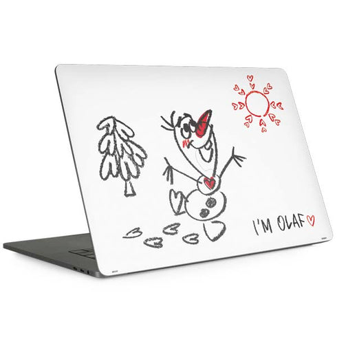 Disney Frozen I Am Olaf Art Apple MacBook Pro 15-inch Skin
