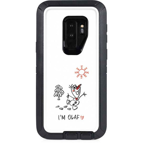 Disney Frozen I Am Olaf Art Otterbox Defender Galaxy Skin