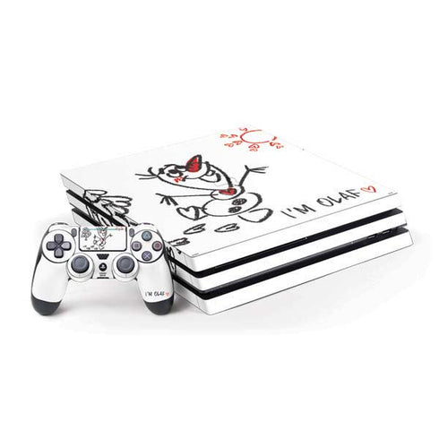 Disney Frozen I Am Olaf Art PS4 Pro Bundle Skin