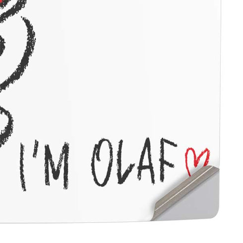 Disney Frozen I Am Olaf Art PS5 Slim Digital Edition Console Skin