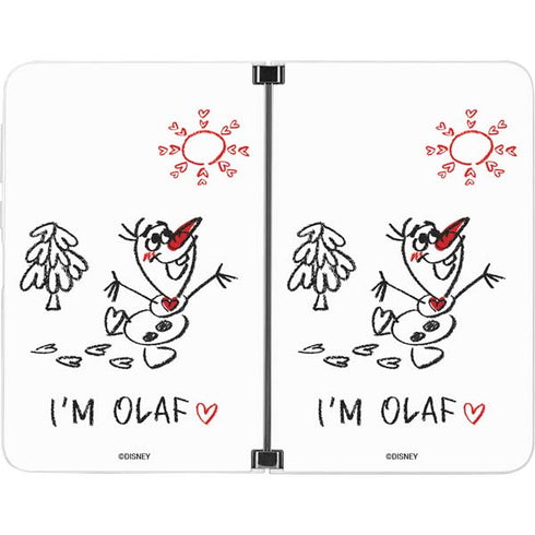 Disney Frozen I Am Olaf Art Surface Duo Skin