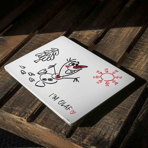 Disney Frozen I Am Olaf Art Surface Laptop 2 Skin