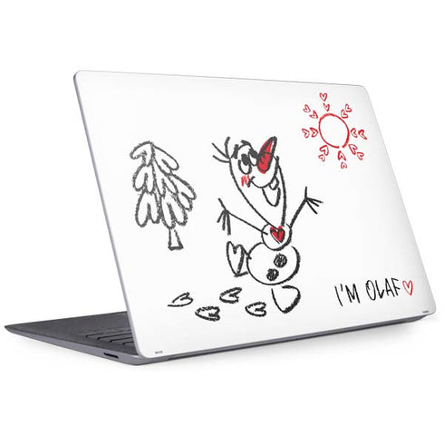 Disney Frozen I Am Olaf Art Surface Laptop 3 13.5in Skin