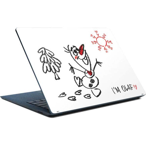 Disney Frozen I Am Olaf Art Surface Laptop Skin