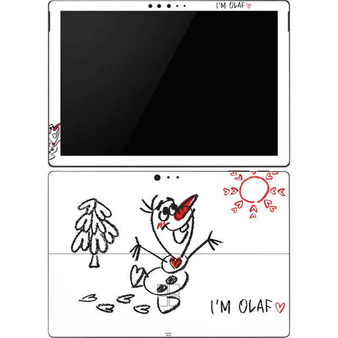 Disney Frozen I Am Olaf Art Surface Pro 6 Skin