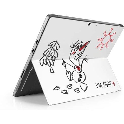 Disney Frozen I Am Olaf Art Surface Pro 9 Skin