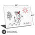 Disney Frozen I Am Olaf Art Universal Laptop 12in (9.8 x 6.8in) Skin