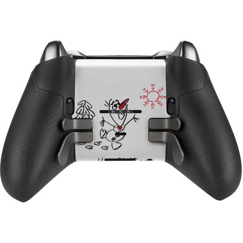 Disney Frozen I Am Olaf Art Xbox Elite Wireless Controller Series 2 Skin