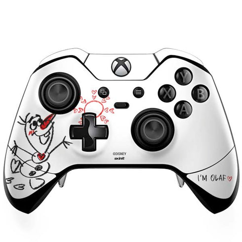 Disney Frozen I Am Olaf Art Xbox One Elite Controller Skin