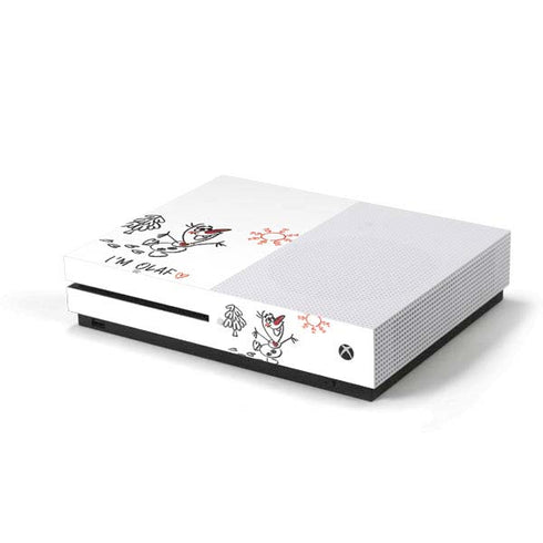 Disney Frozen I Am Olaf Art Xbox One S Console Skin