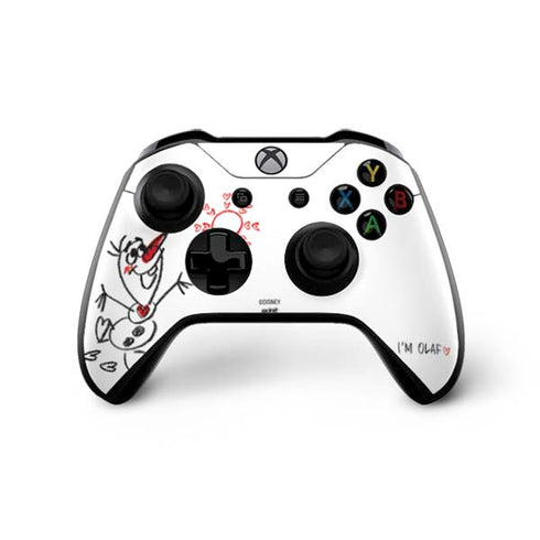 Disney Frozen I Am Olaf Art Xbox One X Controller Skin