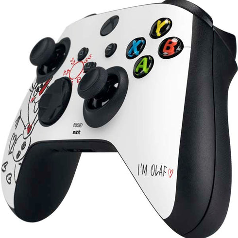 Disney Frozen I Am Olaf Art Xbox Series X Controller Skin