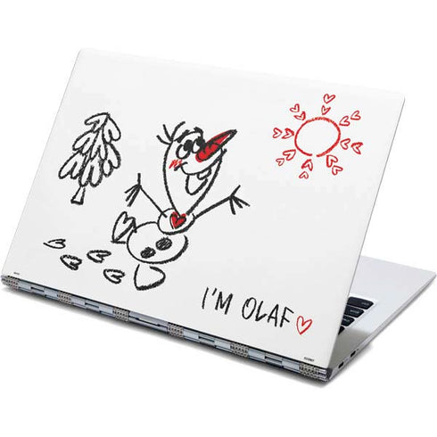 Disney Frozen I Am Olaf Art Yoga 910 2-in-1 14in Touch-Screen Skin
