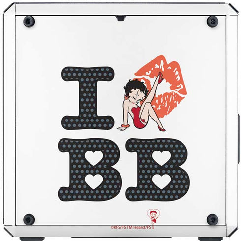 Betty Boop I Love BB Cooler Master MasterBox Q300L Mini Tower Skin