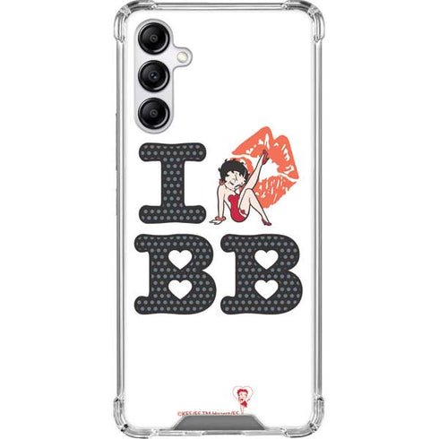 Betty Boop I Love BB Galaxy A14 5G Clear Case