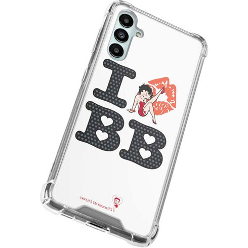 Betty Boop I Love BB Galaxy A14 5G Clear Case