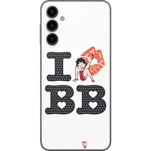 Betty Boop I Love BB Galaxy A14 5G Skin