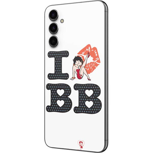 Betty Boop I Love BB Galaxy A14 5G Skin