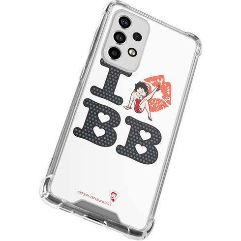 Betty Boop I Love BB Galaxy A53 5G Clear Case