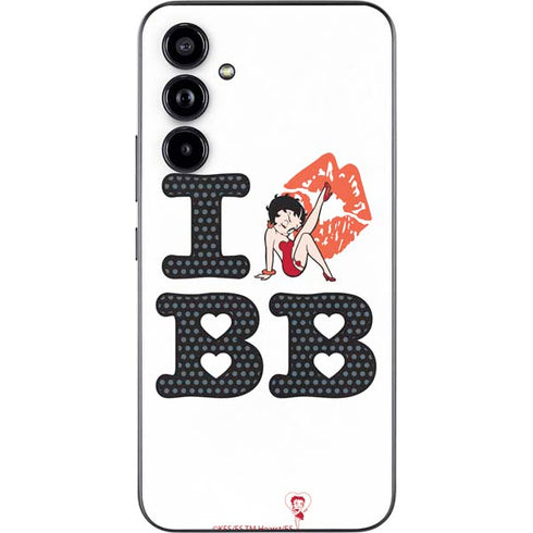 Betty Boop I Love BB Galaxy A54 5G Skin
