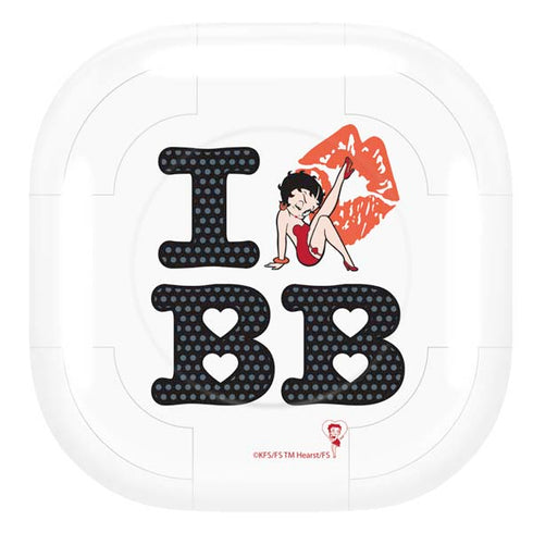 Betty Boop I Love BB Galaxy Buds Pro Skin