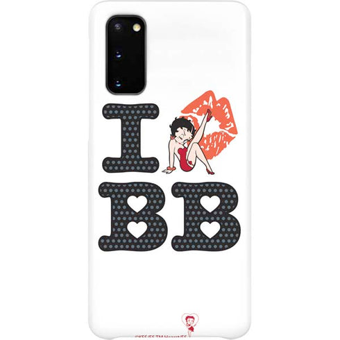 Betty Boop I Love BB Galaxy S20 Lite Case