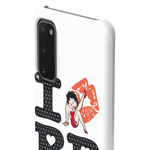 Betty Boop I Love BB Galaxy S20 Lite Case