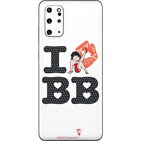Betty Boop I Love BB Galaxy S20 Plus Skin