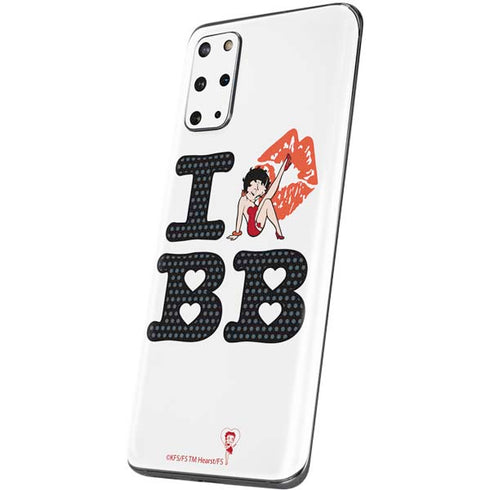 Betty Boop I Love BB Galaxy S20 Plus Skin