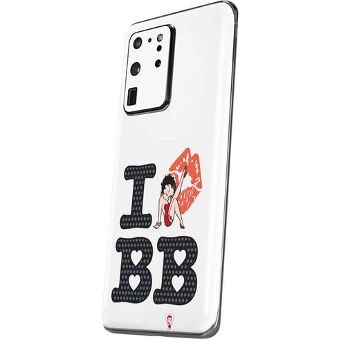 Betty Boop I Love BB Galaxy S20 Ultra 5G Skin