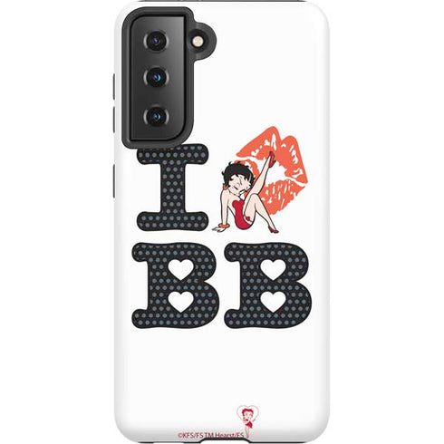 Betty Boop I Love BB Galaxy S21 5G Pro Case