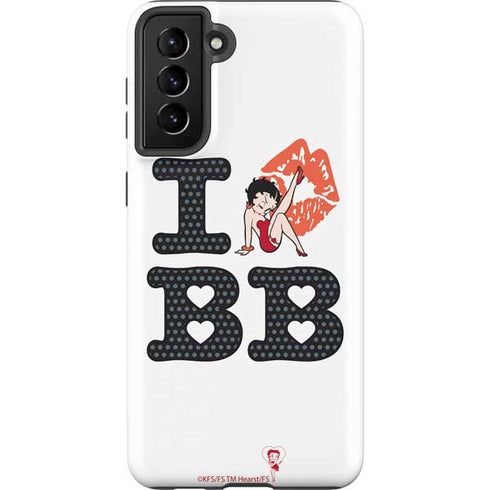 Betty Boop I Love BB Galaxy S21 FE Pro Case