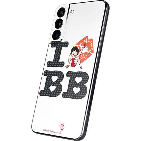 Betty Boop I Love BB Galaxy S22 Plus Skin